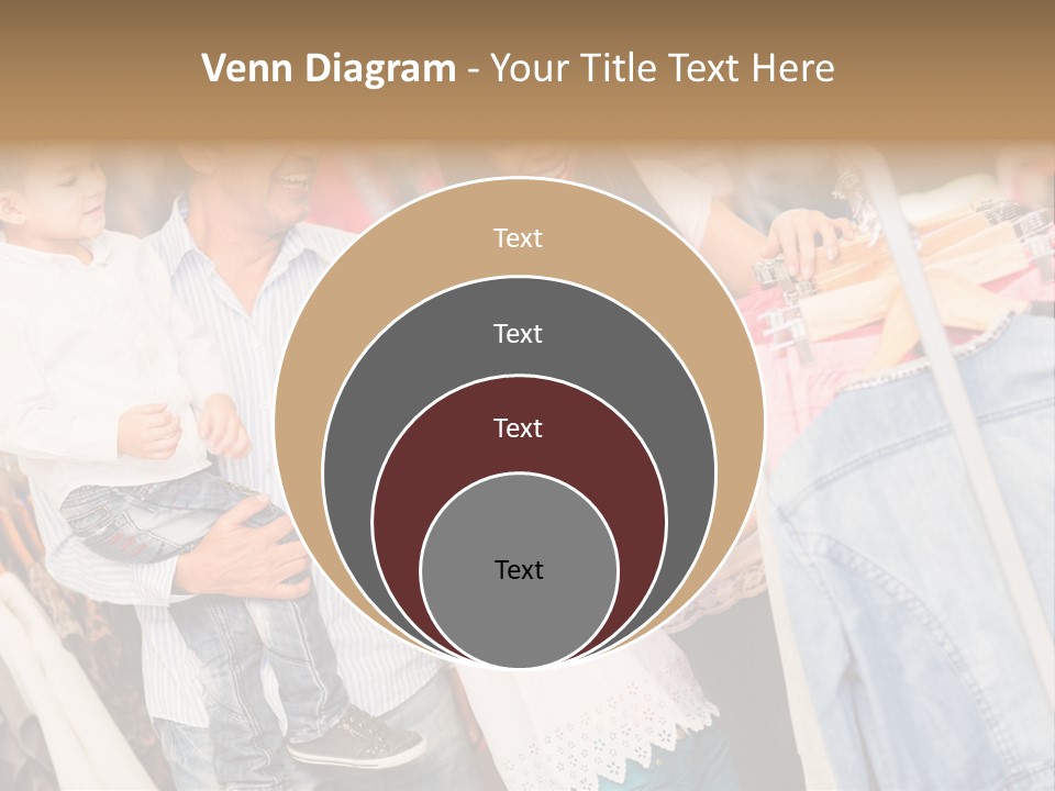 Smile Female Buyers PowerPoint Template