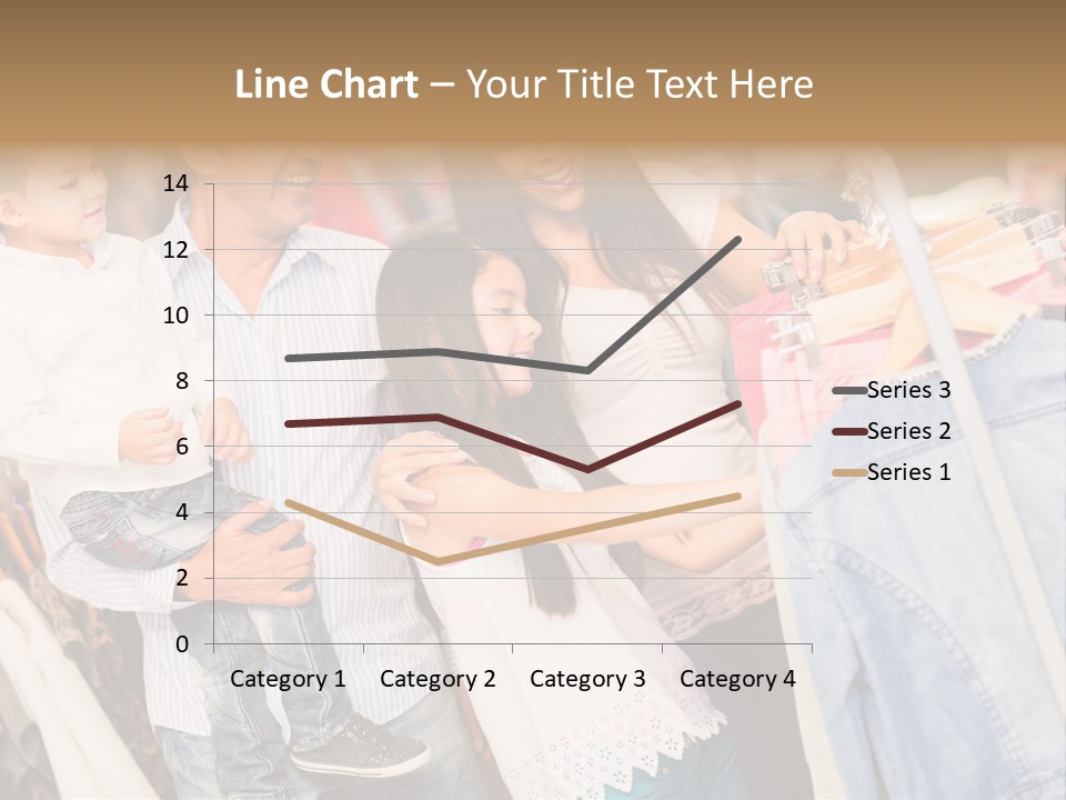 Smile Female Buyers PowerPoint Template
