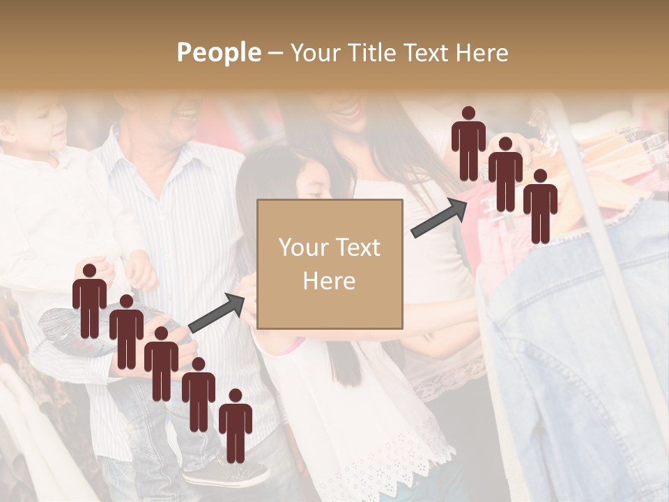 Smile Female Buyers PowerPoint Template