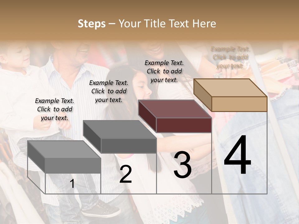 Smile Female Buyers PowerPoint Template