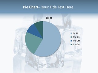 Nobody Transparent Ice PowerPoint Template