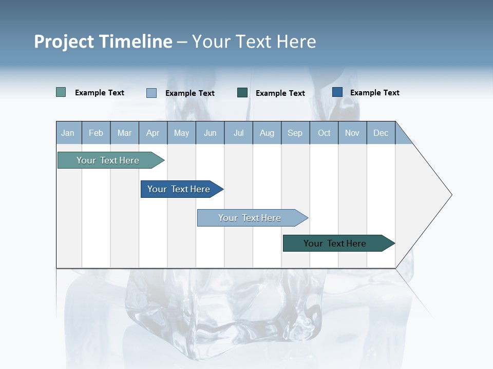 Nobody Transparent Ice PowerPoint Template