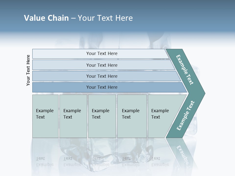 Nobody Transparent Ice PowerPoint Template