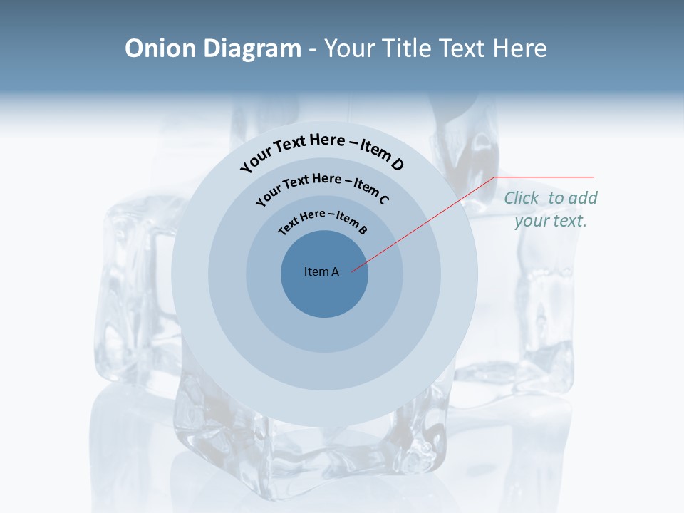 Nobody Transparent Ice PowerPoint Template