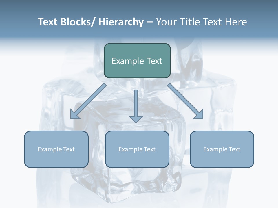 Nobody Transparent Ice PowerPoint Template
