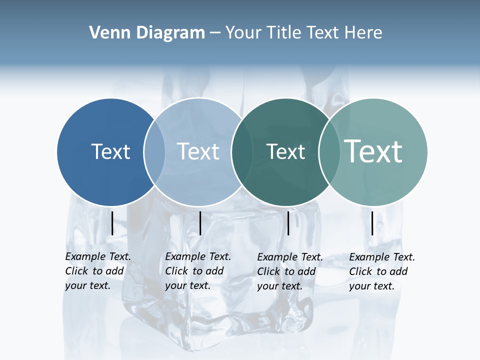 Nobody Transparent Ice PowerPoint Template