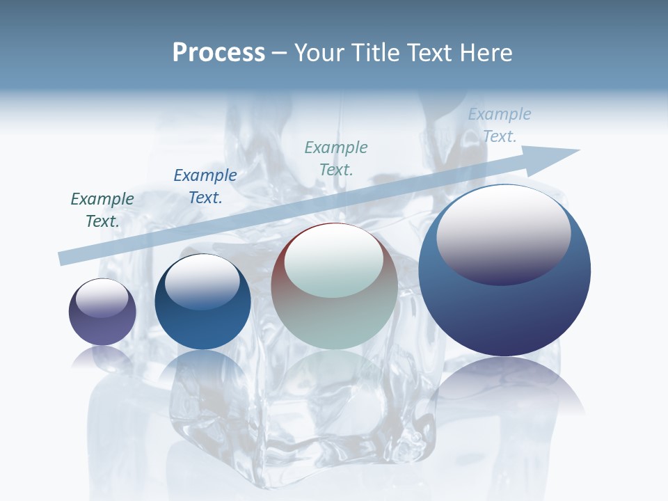 Nobody Transparent Ice PowerPoint Template