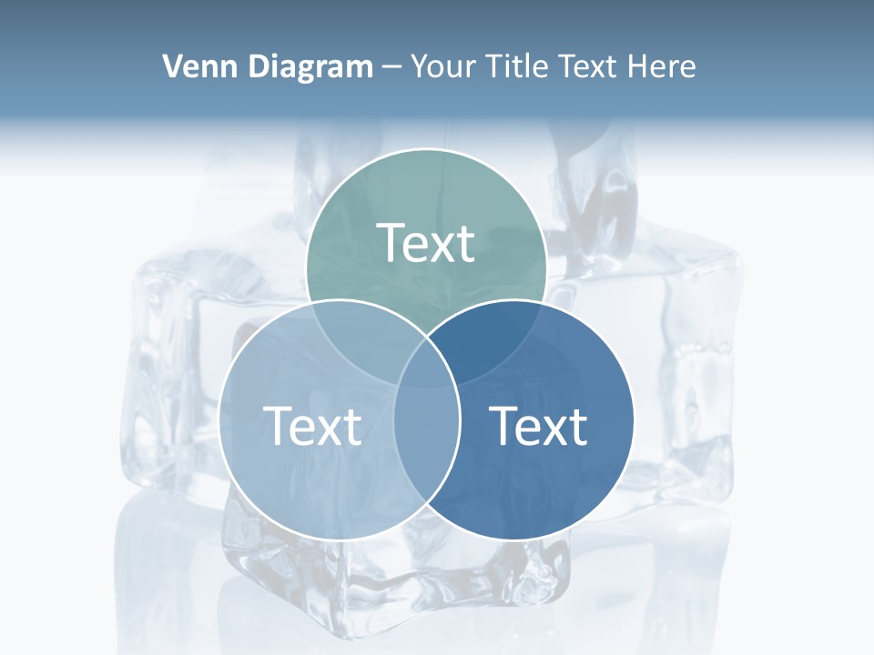 Nobody Transparent Ice PowerPoint Template