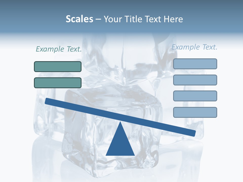 Nobody Transparent Ice PowerPoint Template