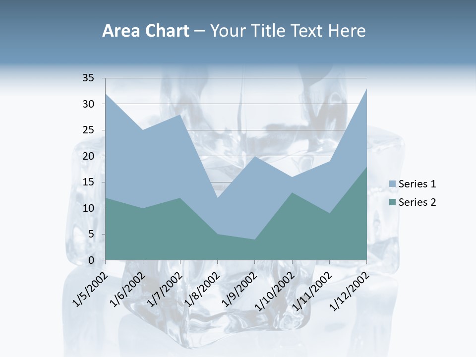 Nobody Transparent Ice PowerPoint Template