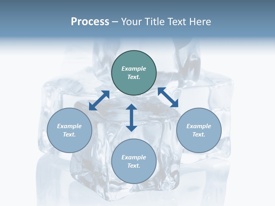 Nobody Transparent Ice PowerPoint Template