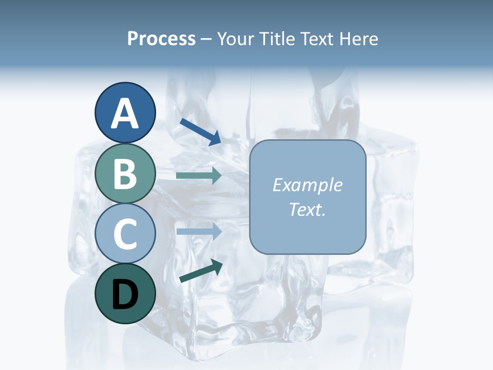 Nobody Transparent Ice PowerPoint Template