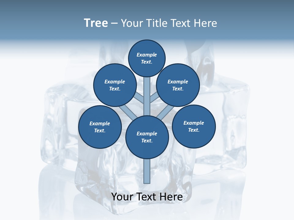 Nobody Transparent Ice PowerPoint Template