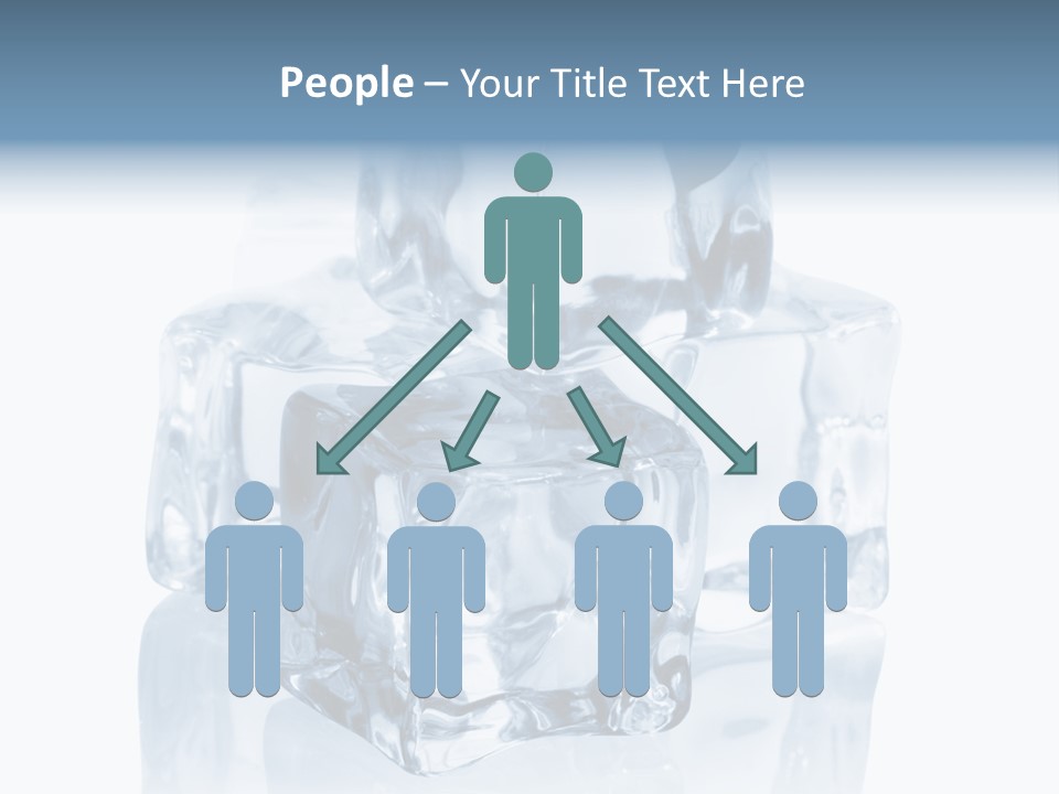 Nobody Transparent Ice PowerPoint Template