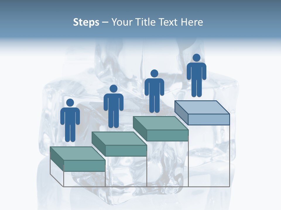 Nobody Transparent Ice PowerPoint Template