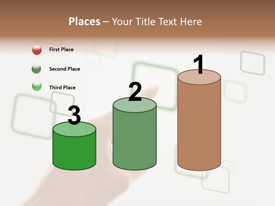 Navigation Innovative Fingerprint PowerPoint Template