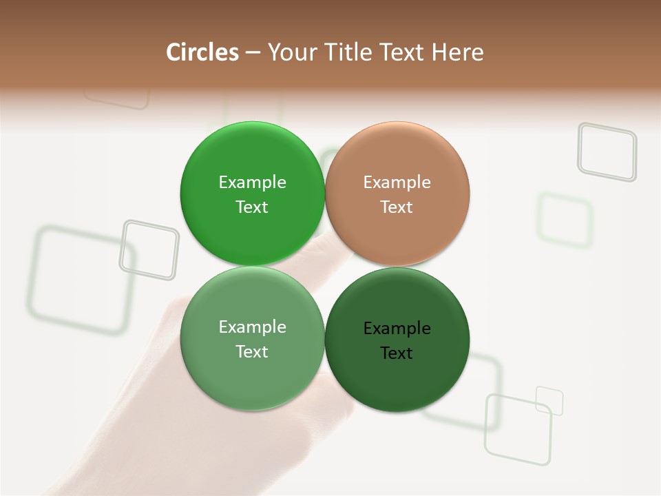 Navigation Innovative Fingerprint PowerPoint Template