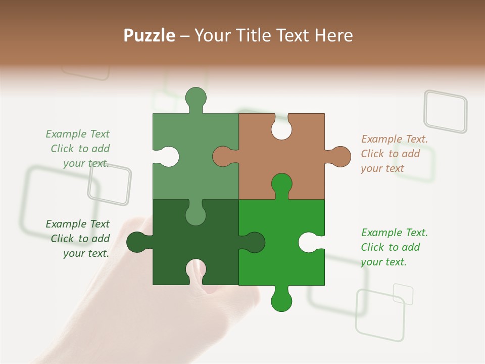 Navigation Innovative Fingerprint PowerPoint Template
