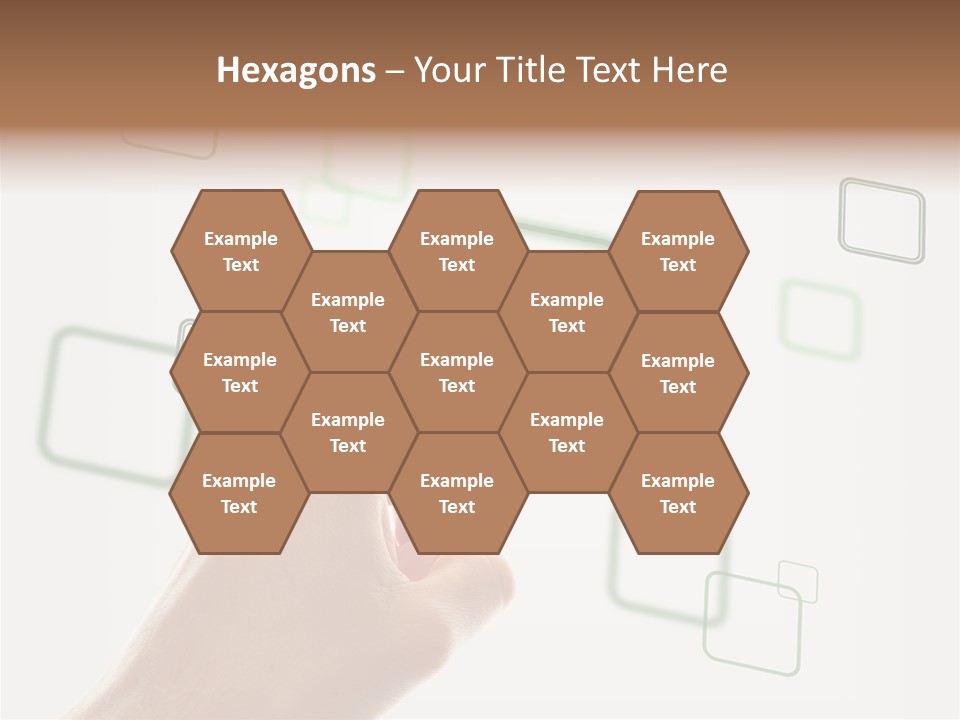 Navigation Innovative Fingerprint PowerPoint Template