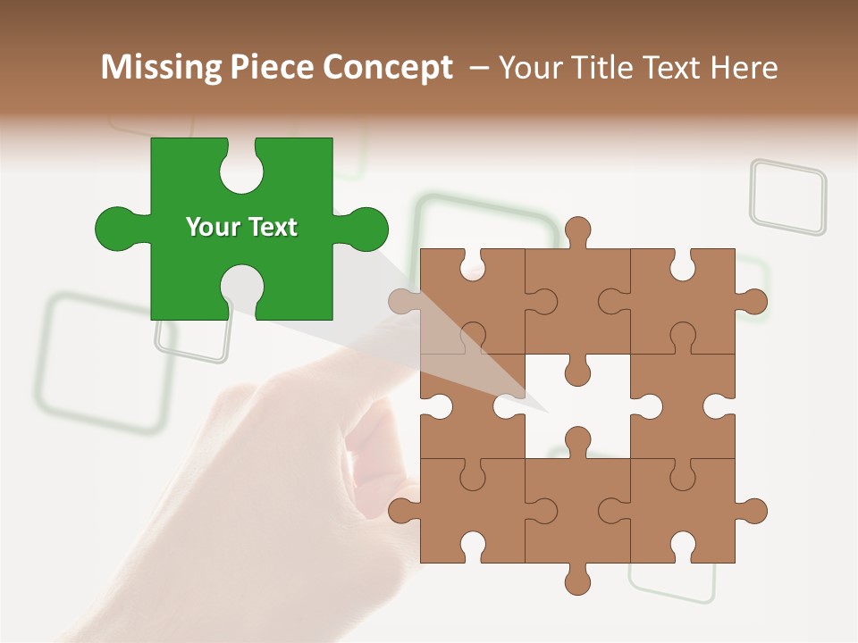 Navigation Innovative Fingerprint PowerPoint Template