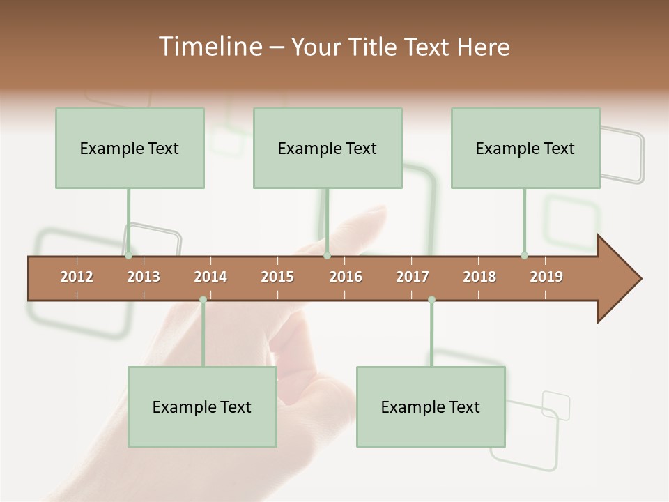 Navigation Innovative Fingerprint PowerPoint Template