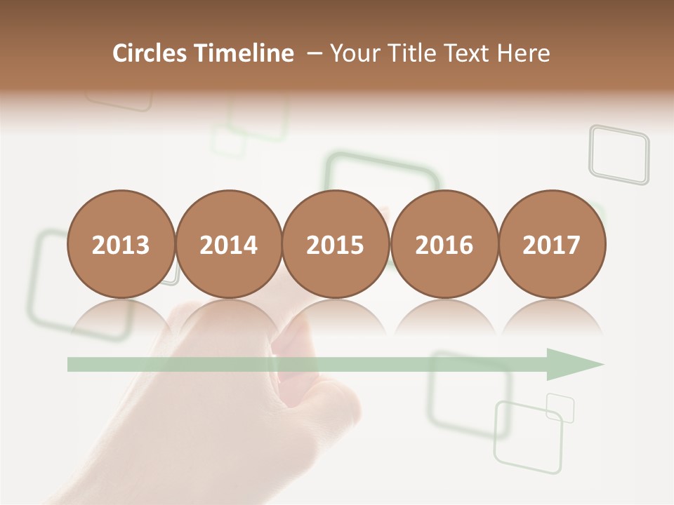 Navigation Innovative Fingerprint PowerPoint Template