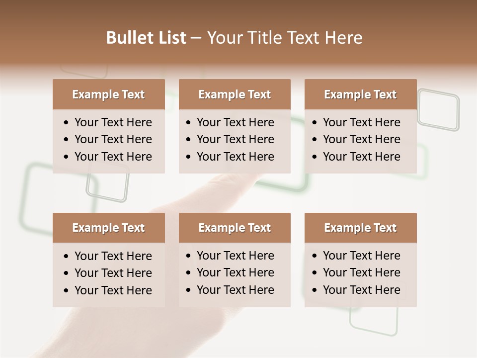 Navigation Innovative Fingerprint PowerPoint Template