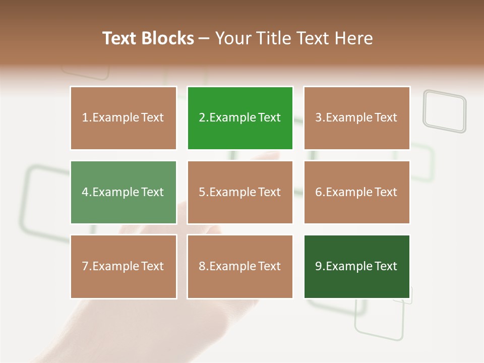 Navigation Innovative Fingerprint PowerPoint Template