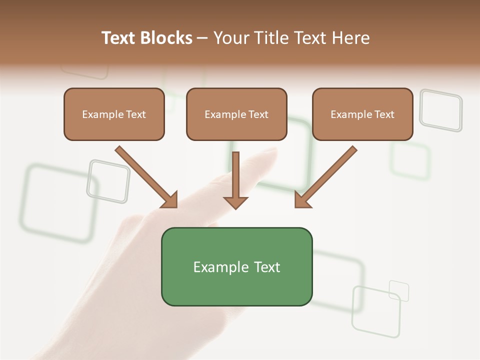 Navigation Innovative Fingerprint PowerPoint Template