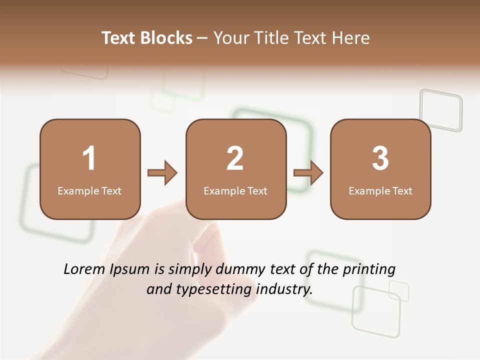 Navigation Innovative Fingerprint PowerPoint Template