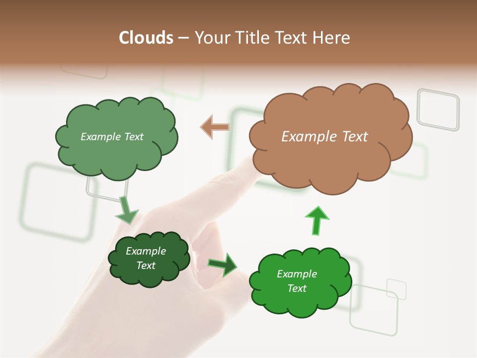 Navigation Innovative Fingerprint PowerPoint Template