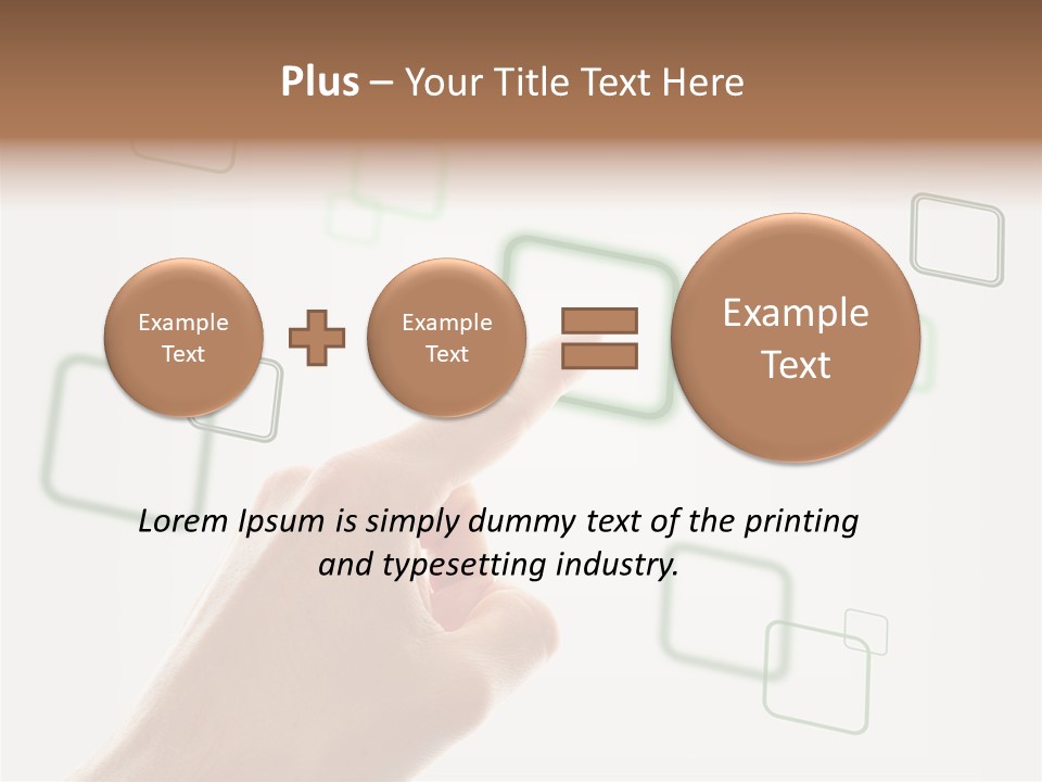 Navigation Innovative Fingerprint PowerPoint Template