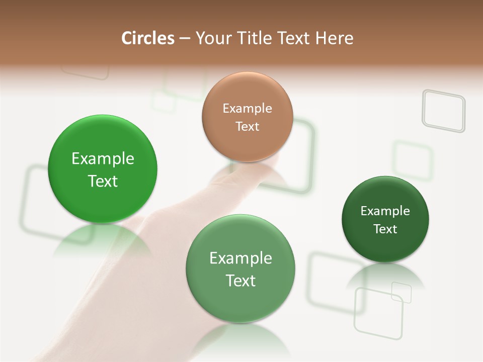 Navigation Innovative Fingerprint PowerPoint Template