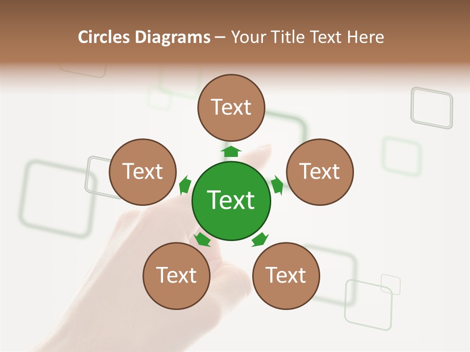 Navigation Innovative Fingerprint PowerPoint Template