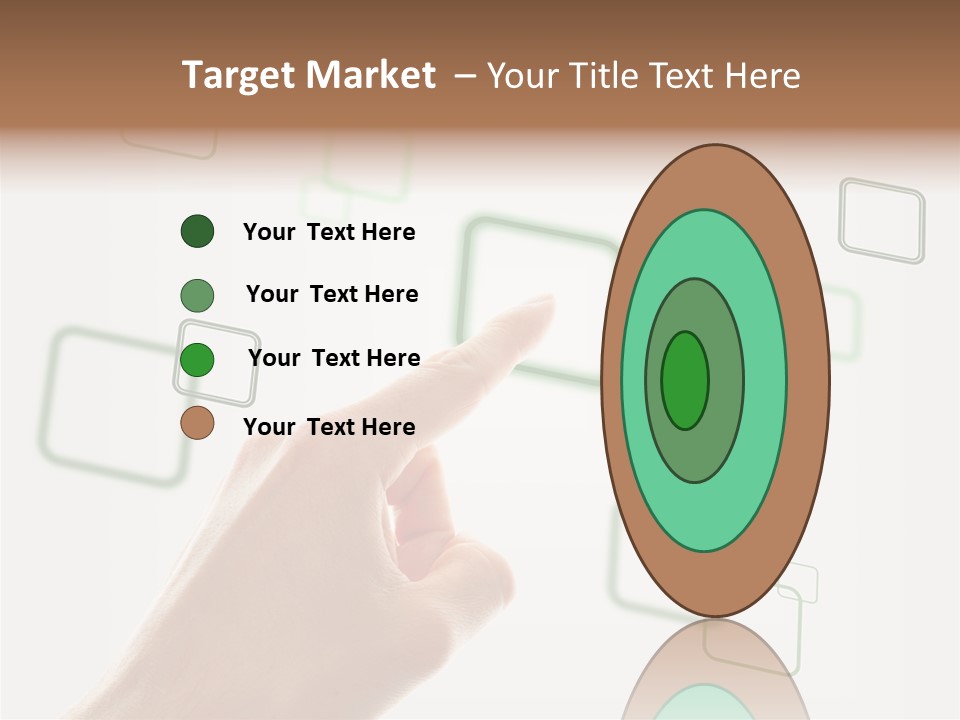 Navigation Innovative Fingerprint PowerPoint Template