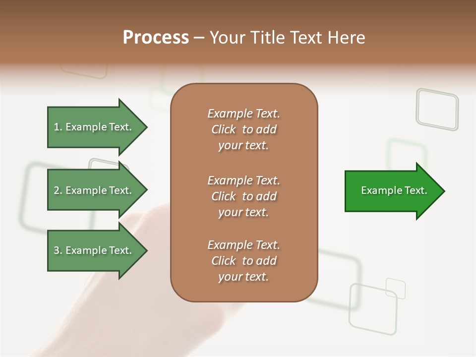 Navigation Innovative Fingerprint PowerPoint Template