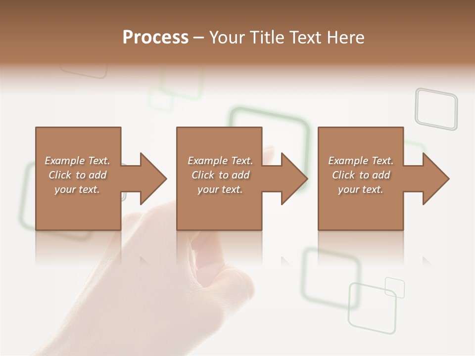 Navigation Innovative Fingerprint PowerPoint Template