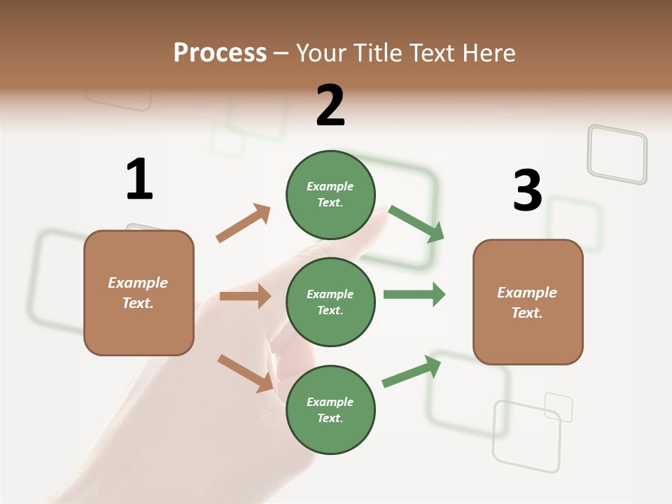 Navigation Innovative Fingerprint PowerPoint Template