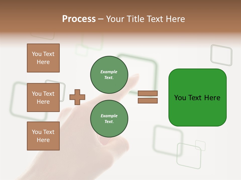 Navigation Innovative Fingerprint PowerPoint Template