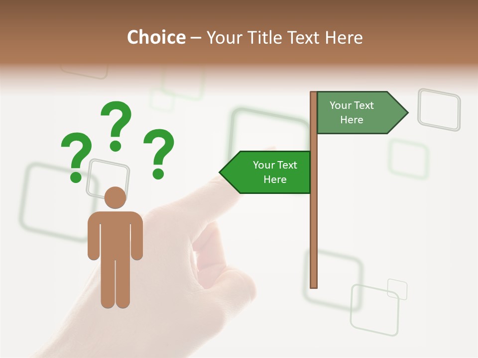 Navigation Innovative Fingerprint PowerPoint Template
