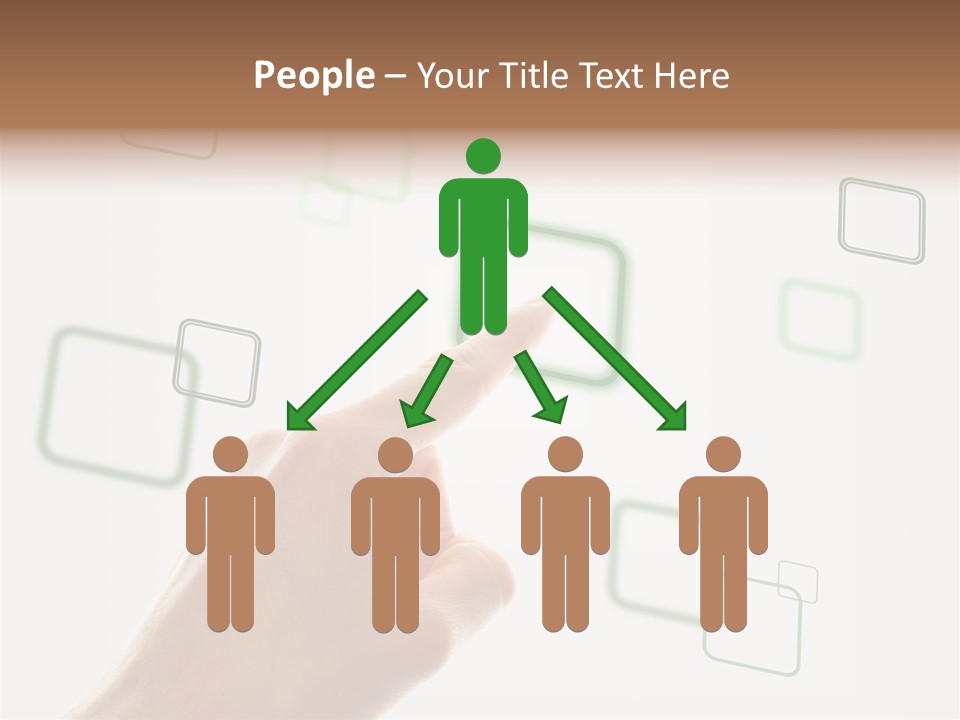 Navigation Innovative Fingerprint PowerPoint Template