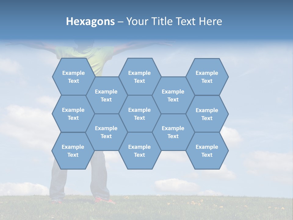 Freetime Raised Boy PowerPoint Template