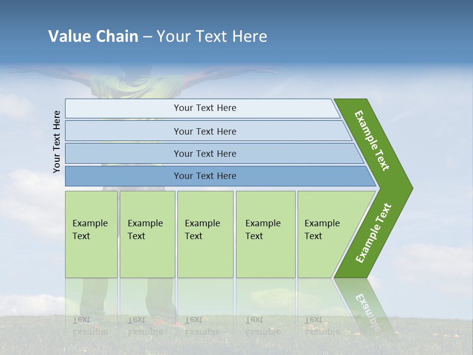 Freetime Raised Boy PowerPoint Template