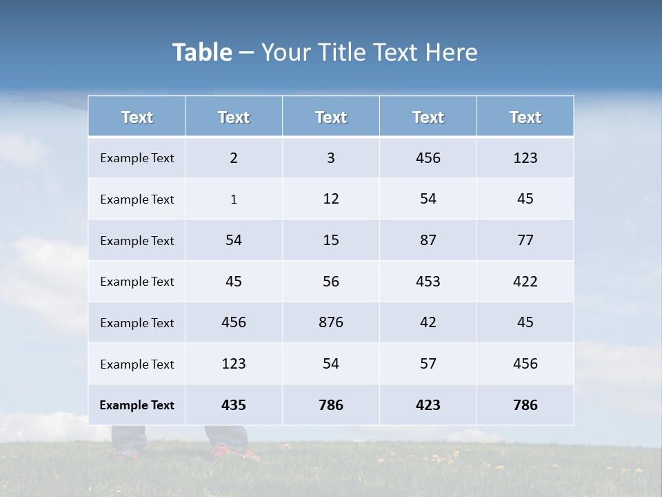 Freetime Raised Boy PowerPoint Template