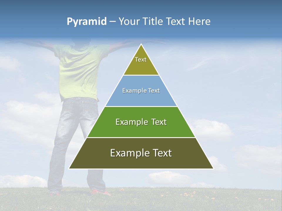 Freetime Raised Boy PowerPoint Template