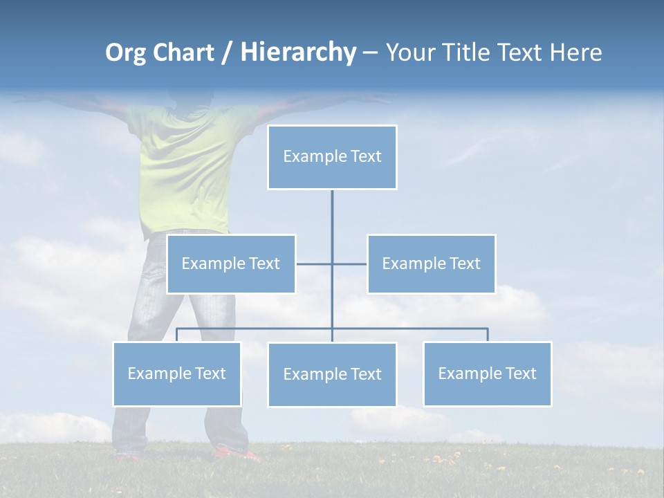 Freetime Raised Boy PowerPoint Template