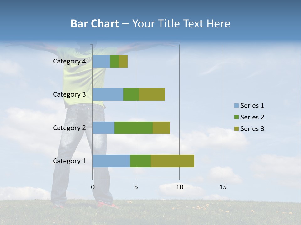 Freetime Raised Boy PowerPoint Template