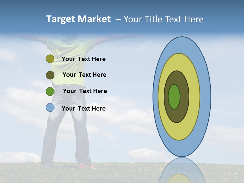 Freetime Raised Boy PowerPoint Template