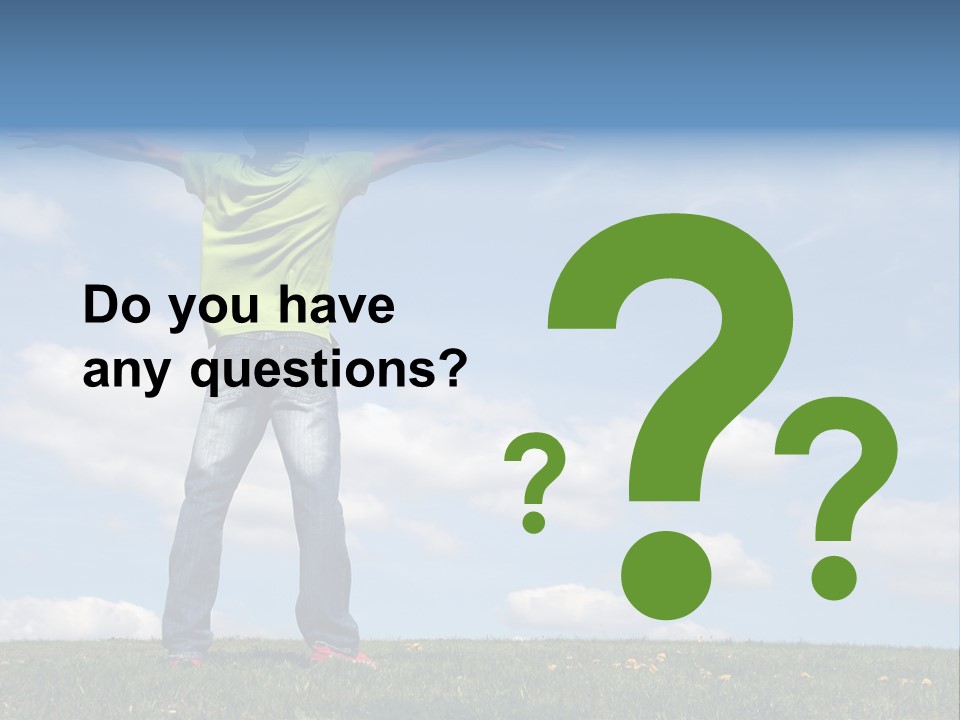 Freetime Raised Boy PowerPoint Template