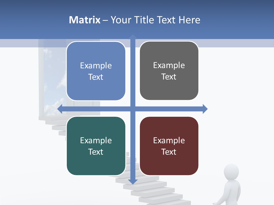 Illusion Idea Open PowerPoint Template